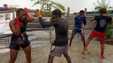 Sport: the ambitions of African kickboxers