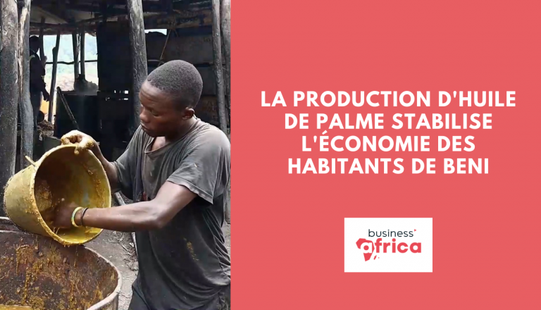 La production d’huile de palme stabilise l’économie des habitants de Beni
