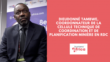 Dieudonné Tambwe, coordonnateur de la Cellule technique de coordination et de planification minière en RDC