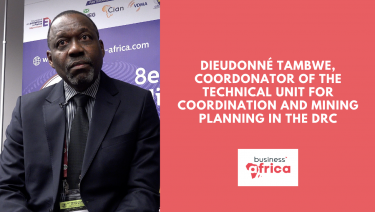 Dieudonné Tambwe, coordonnateur de la Cellule technique de coordination et de planification minière en RDC