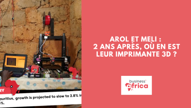Arol et Meli : 2 ans après, où en est leur imprimante 3D ?